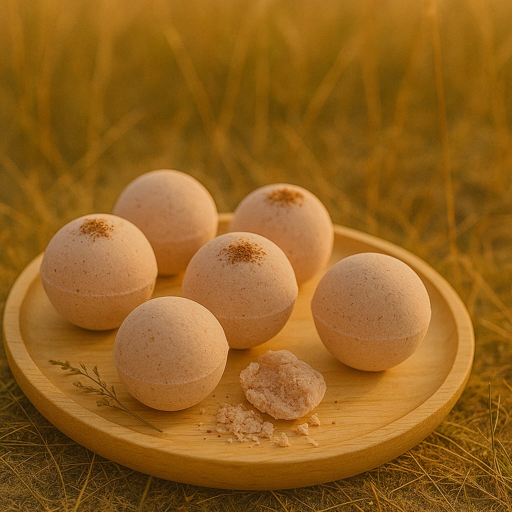 Handmade bath bombs